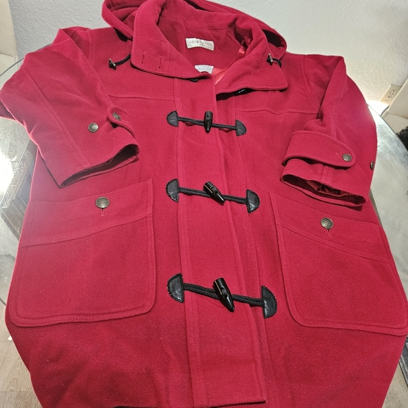 Henry White Dublin vintage wool and cashmere over coat with removable hood - Picture 7 of 9